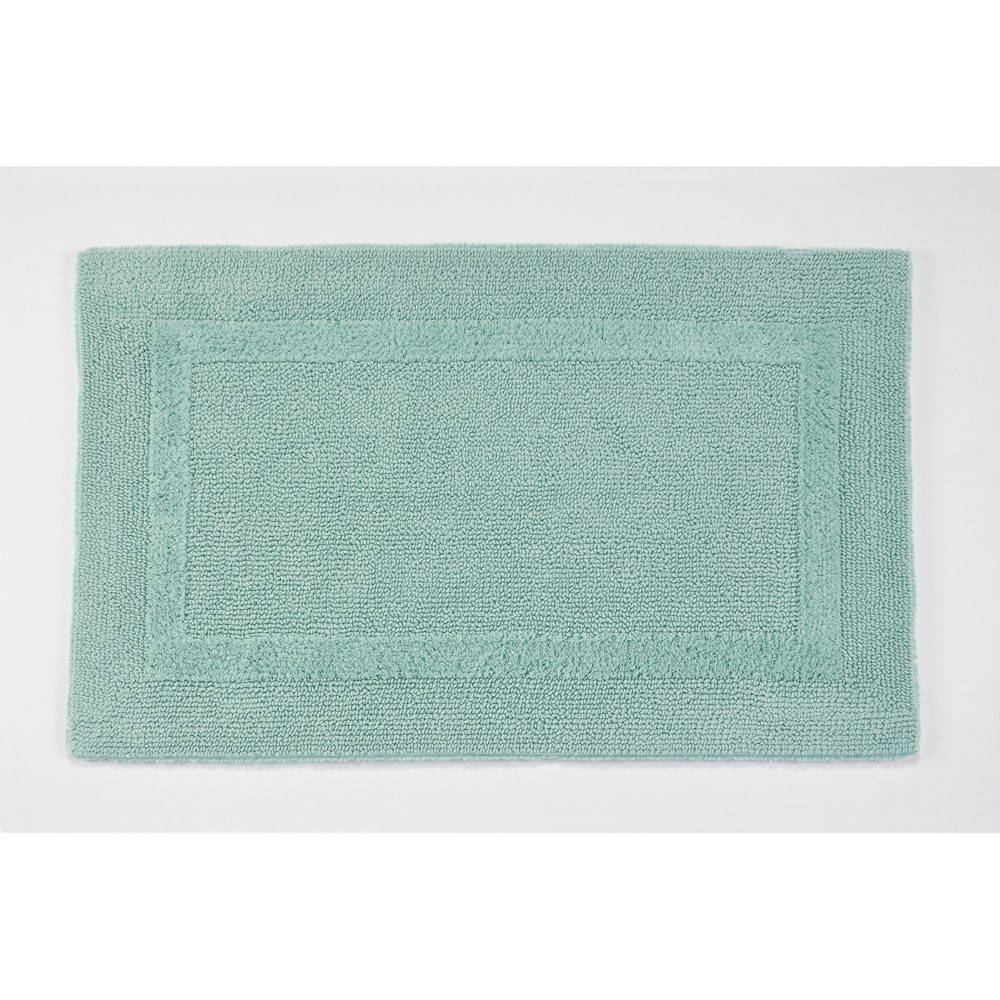 Reversible Bath Mat 235 by Designer Abyss & Habidecor in Ice Blue